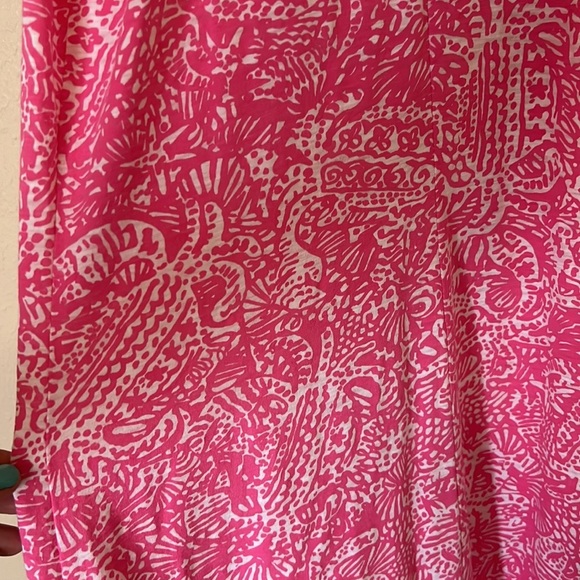 Lilly Pulitzer Cordon Hotty Pink Get Crackin Cotton Dress-Small NWOT - Picture 7 of 9